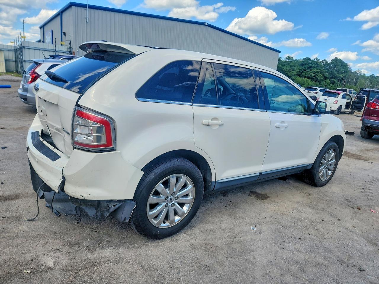 2008 Ford Edge Limited White vin: 2FMDK39C48BA48679