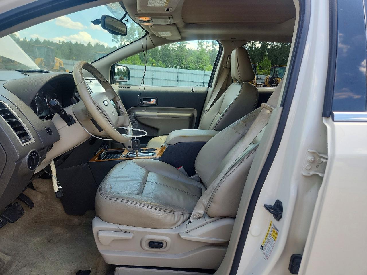 2008 Ford Edge Limited White vin: 2FMDK39C48BA48679