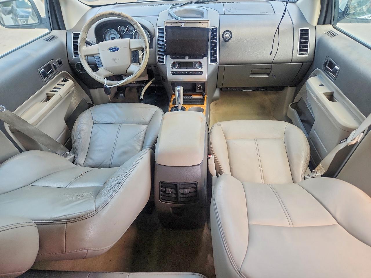 2008 Ford Edge Limited White vin: 2FMDK39C48BA48679