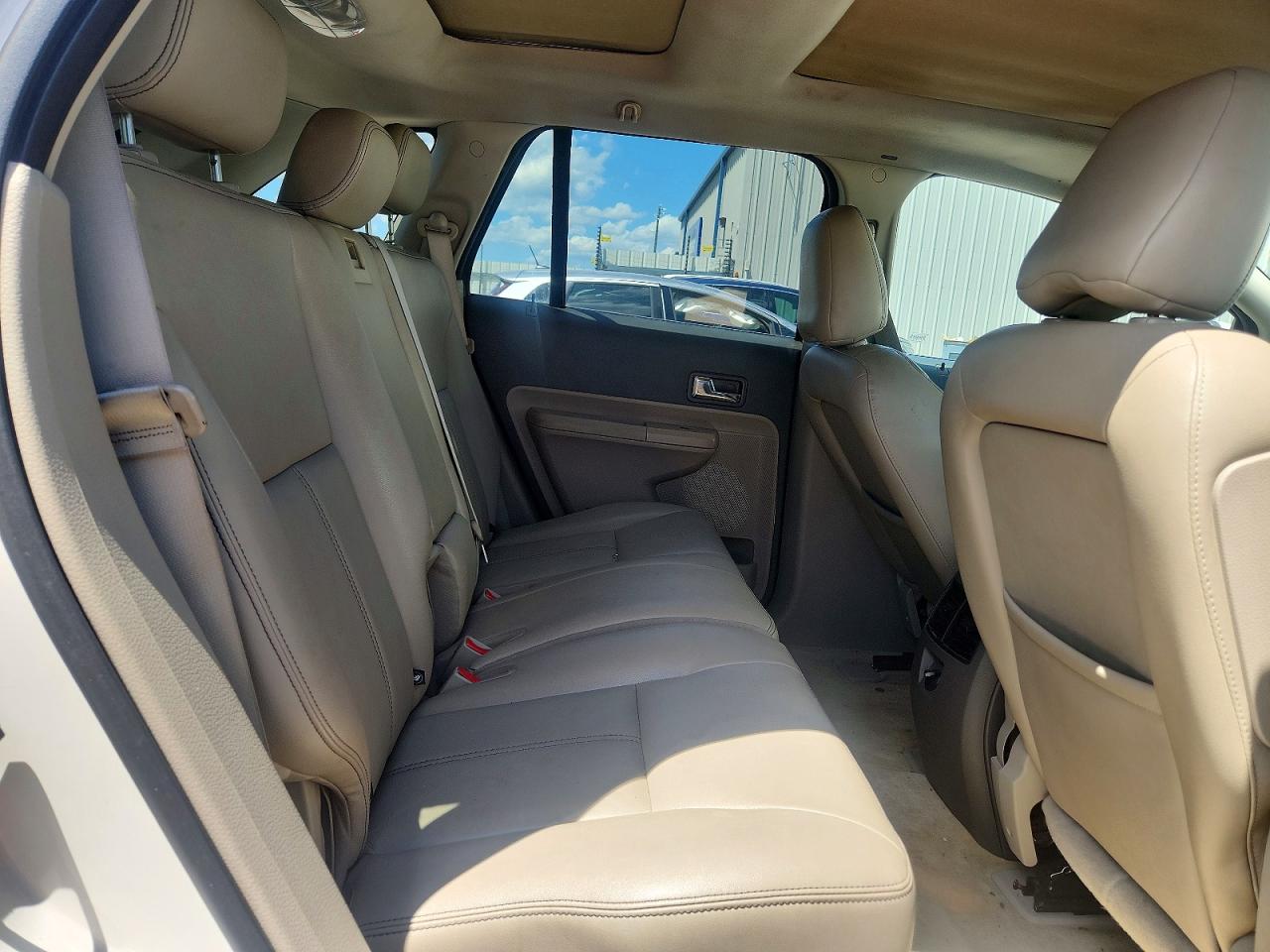 2008 Ford Edge Limited White vin: 2FMDK39C48BA48679