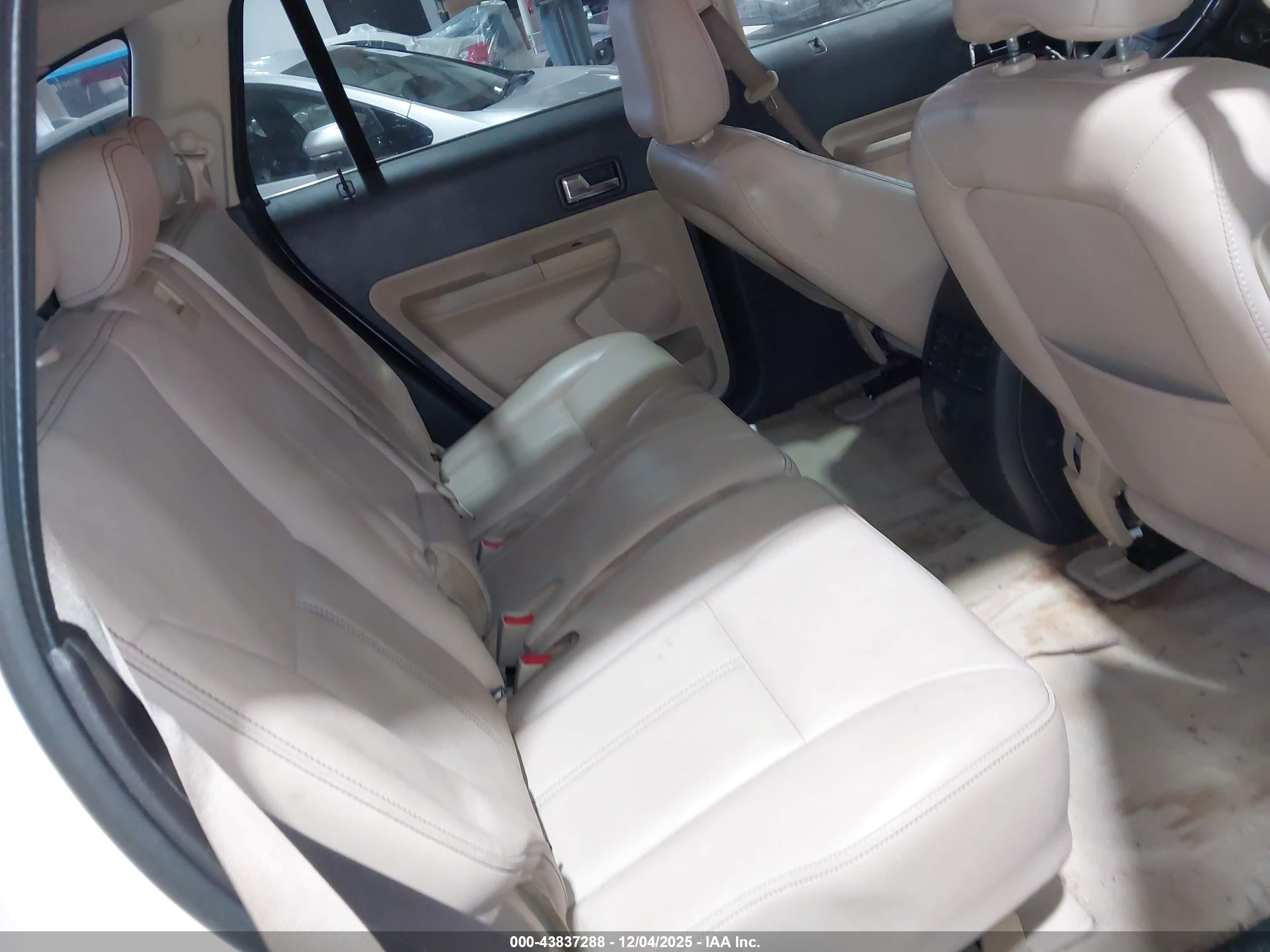 2008 Ford Edge Limited White vin: 2FMDK39C48BA56863