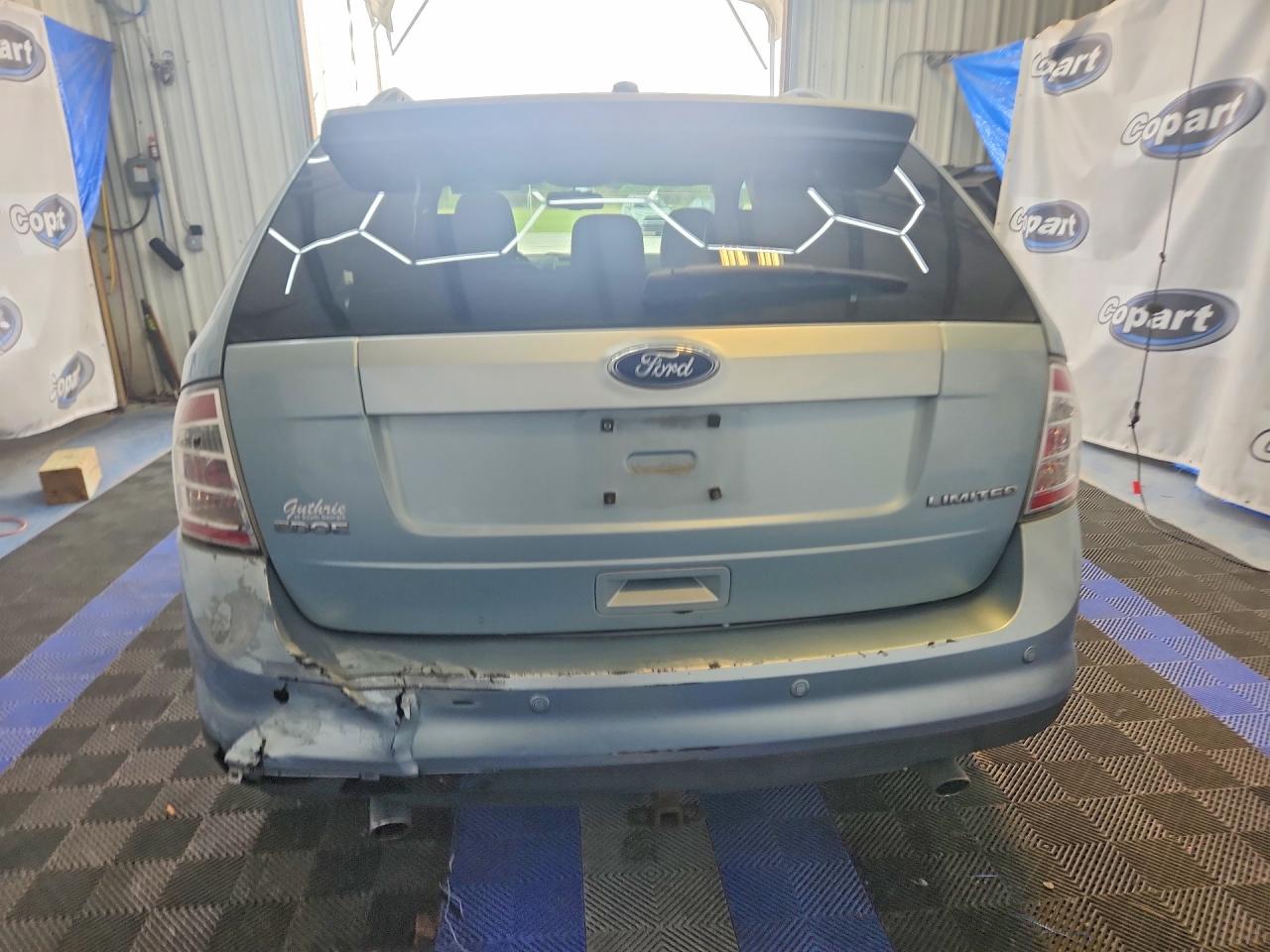 2008 Ford Edge Limited Blue vin: 2FMDK39C48BA90396