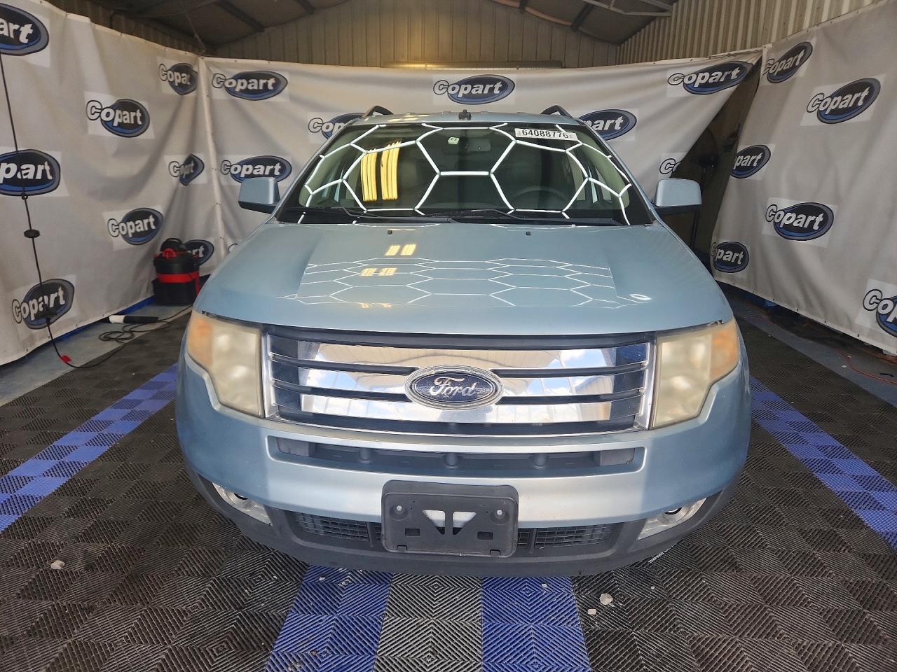 2008 Ford Edge Limited Blue vin: 2FMDK39C48BA90396