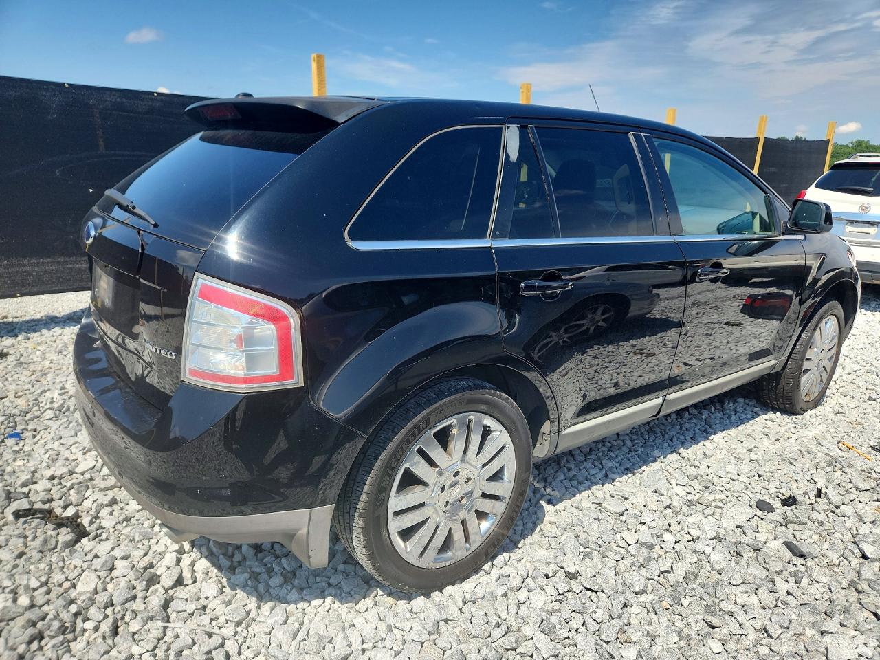 2008 Ford Edge Limited Black vin: 2FMDK39C48BA90561