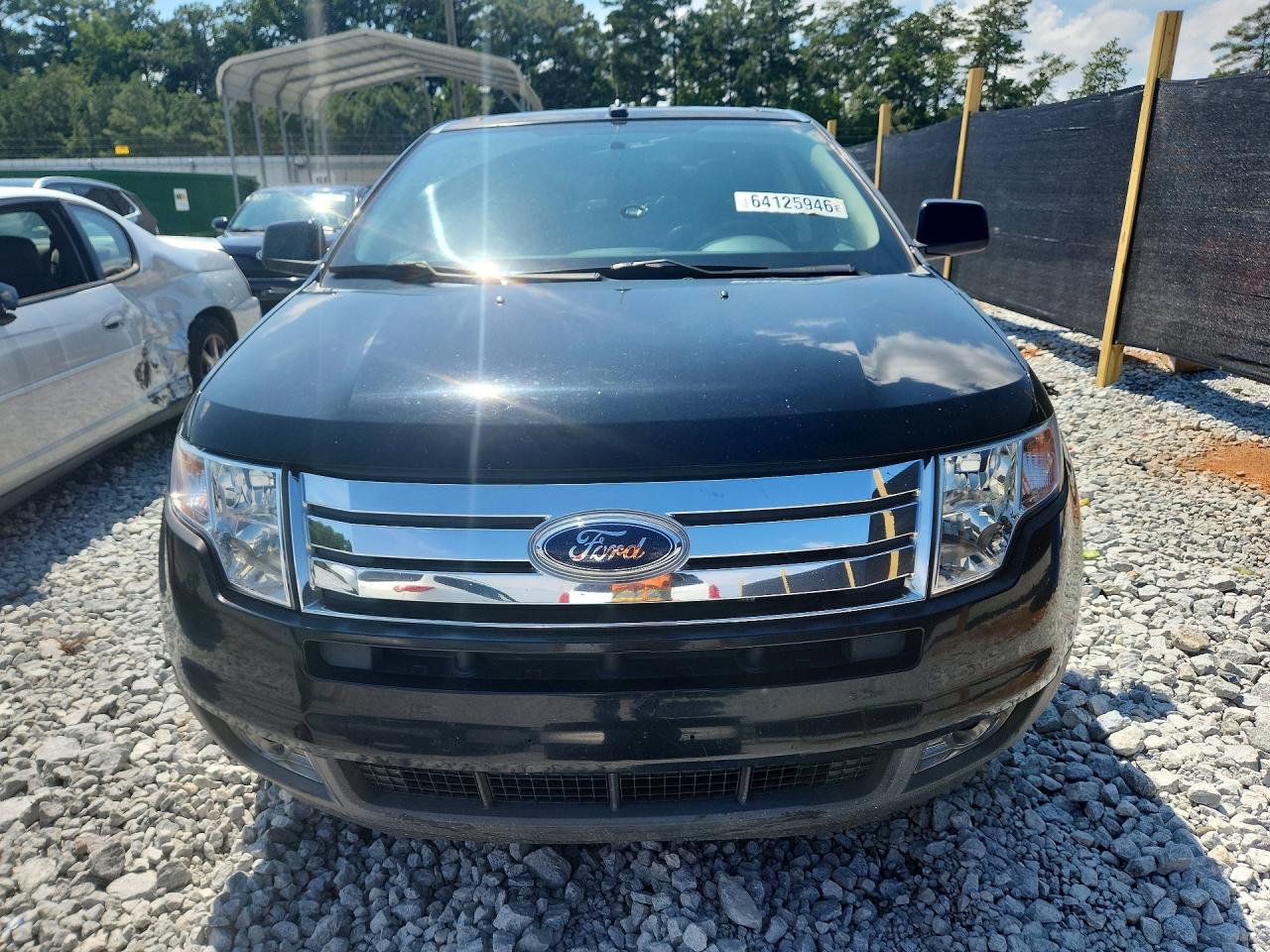 2008 Ford Edge Limited Black vin: 2FMDK39C48BA90561