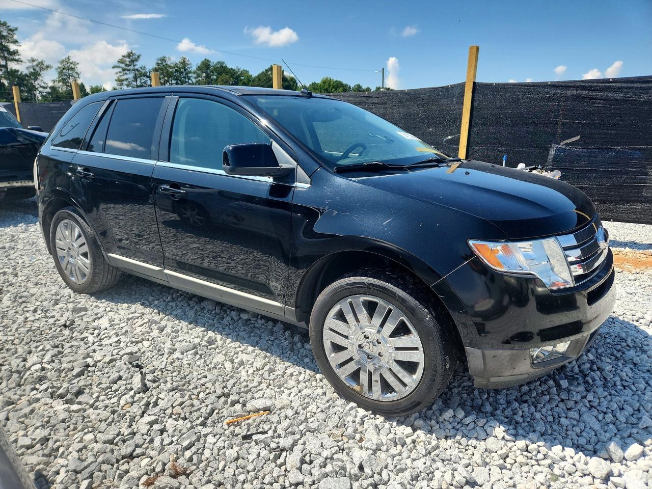2008 Ford Edge Limited Black vin: 2FMDK39C48BA90561