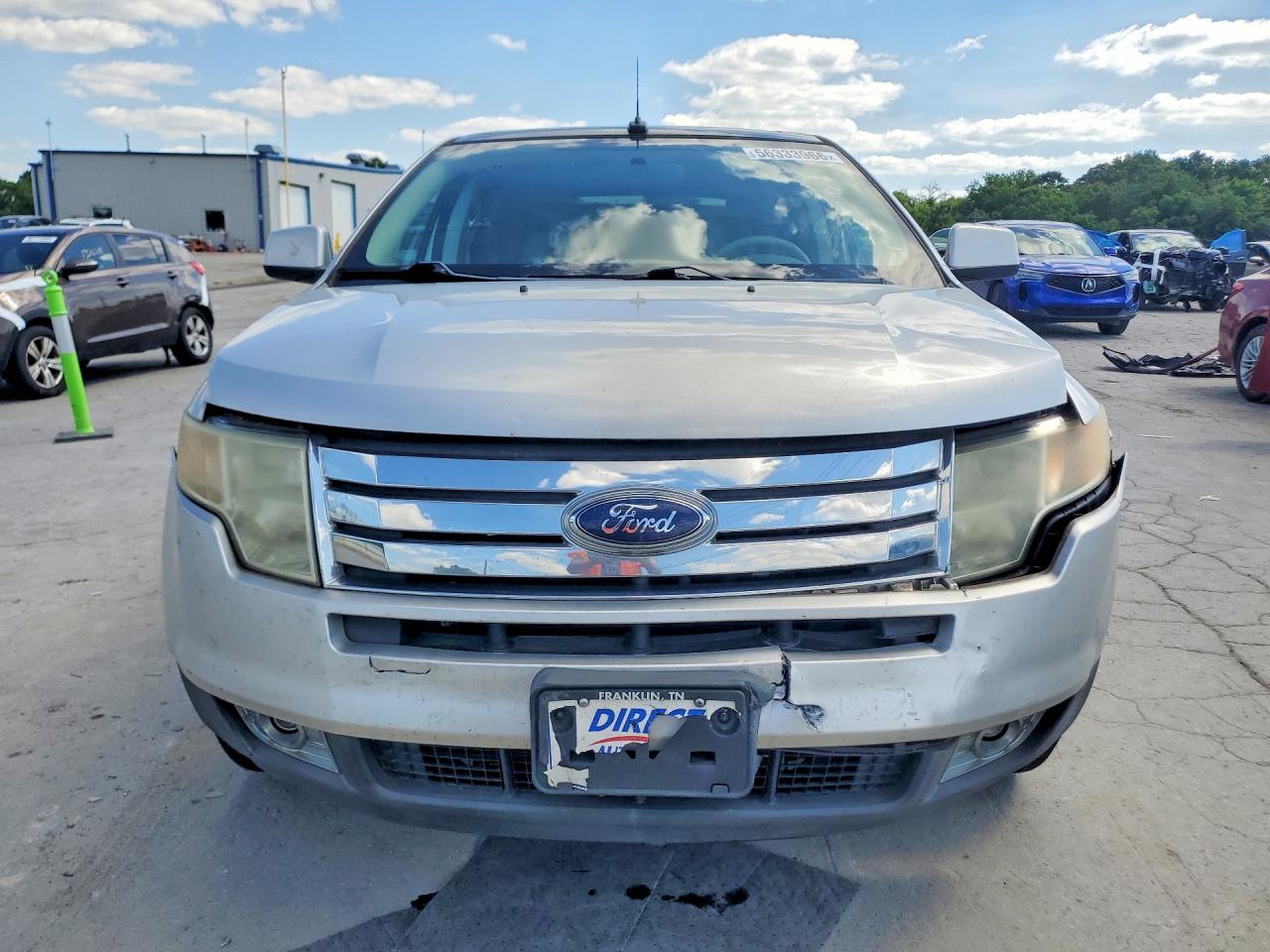 2009 Ford Edge Limited Silver vin: 2FMDK39C49BA47632