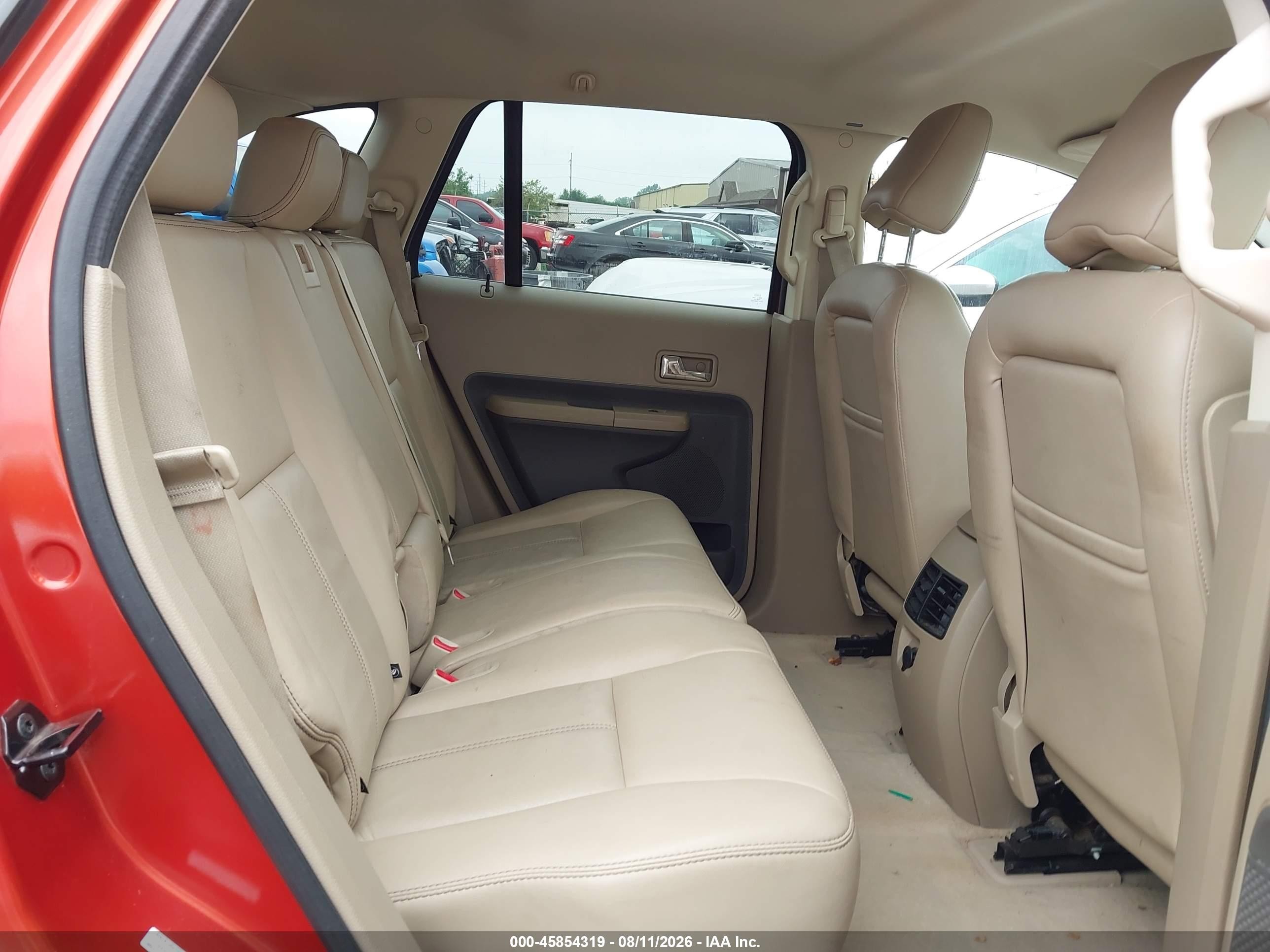 2007 Ford Edge Sel Plus Orange vin: 2FMDK39C57BB13991