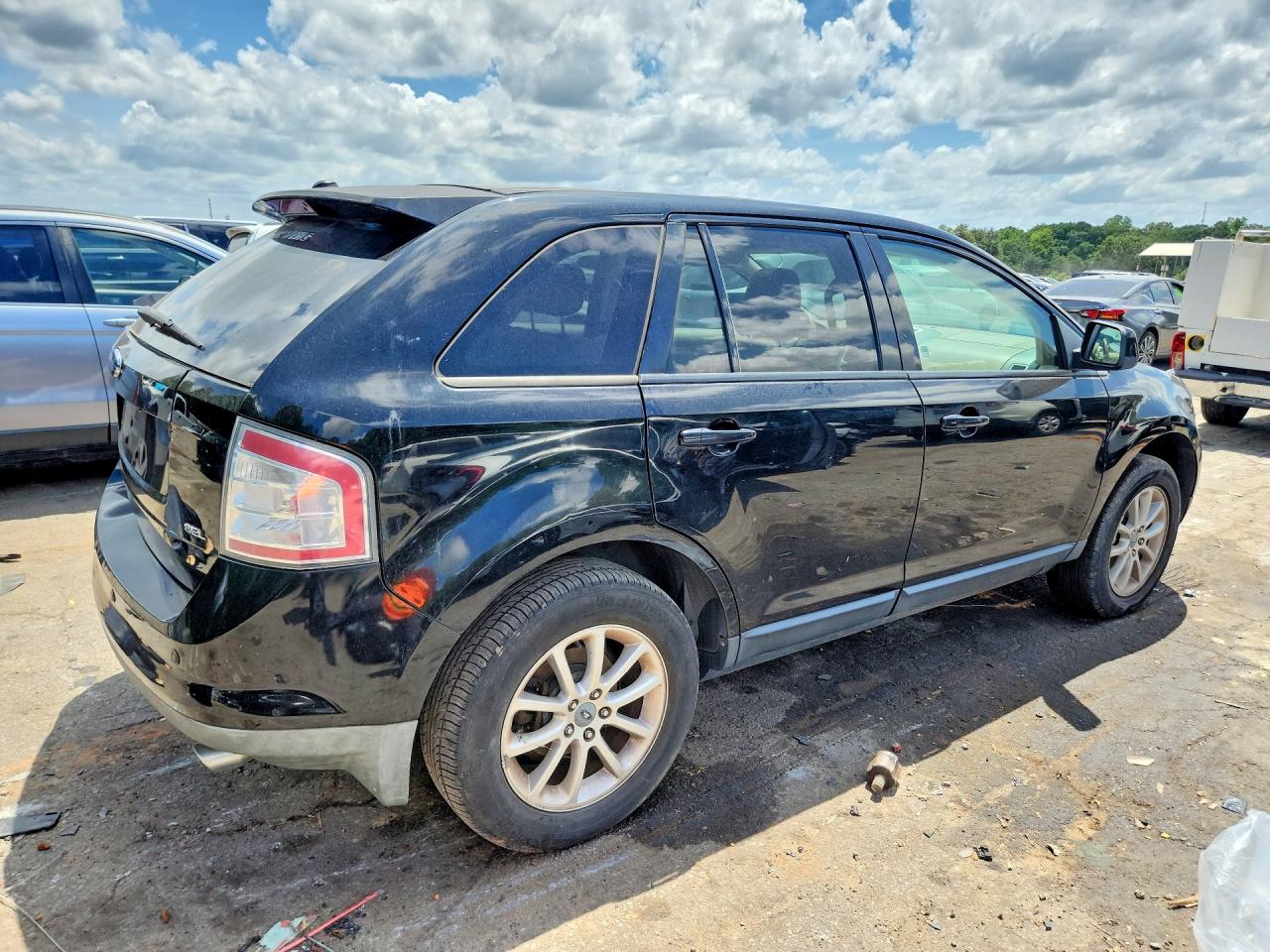 2007 Ford Edge Sel Plus Black vin: 2FMDK39C57BB45159