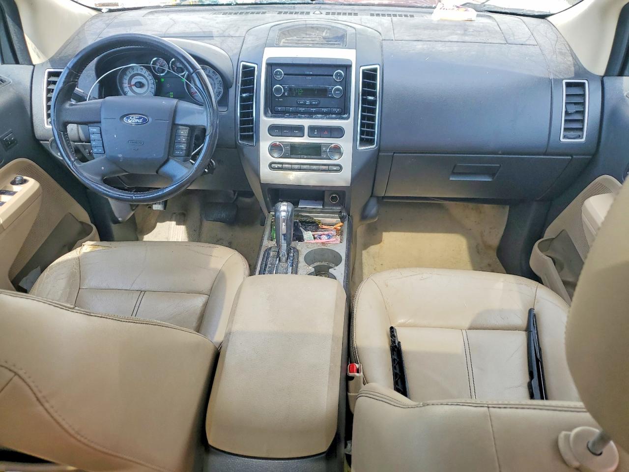 2008 Ford Edge Limited Beige vin: 2FMDK39C58BA32412