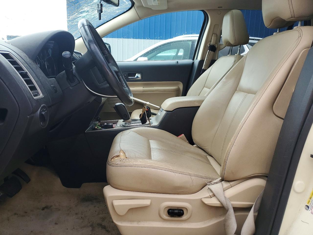 2008 Ford Edge Limited Beige vin: 2FMDK39C58BA32412