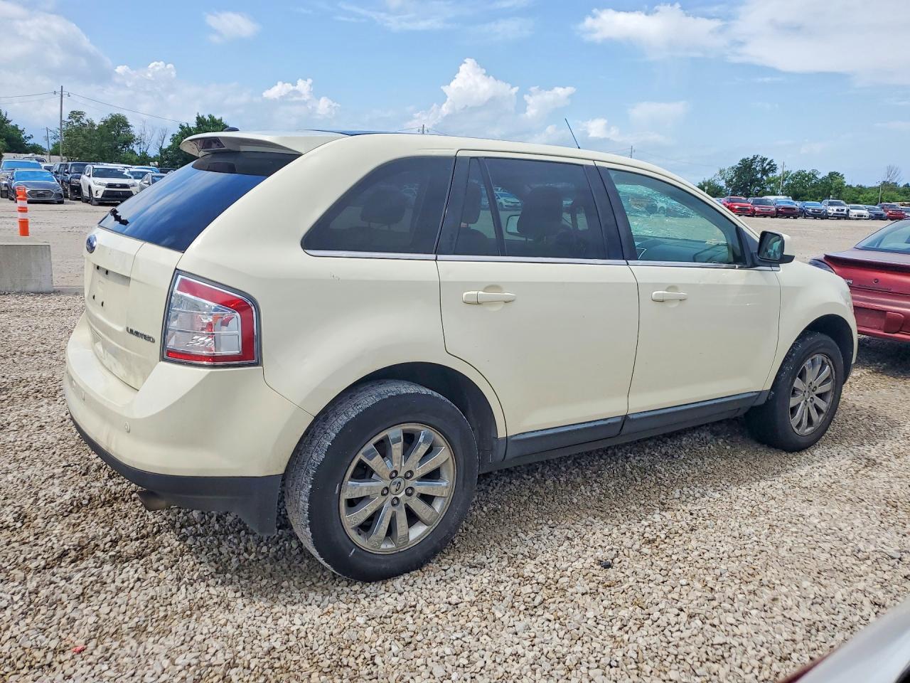 2008 Ford Edge Limited Beige vin: 2FMDK39C58BA32412