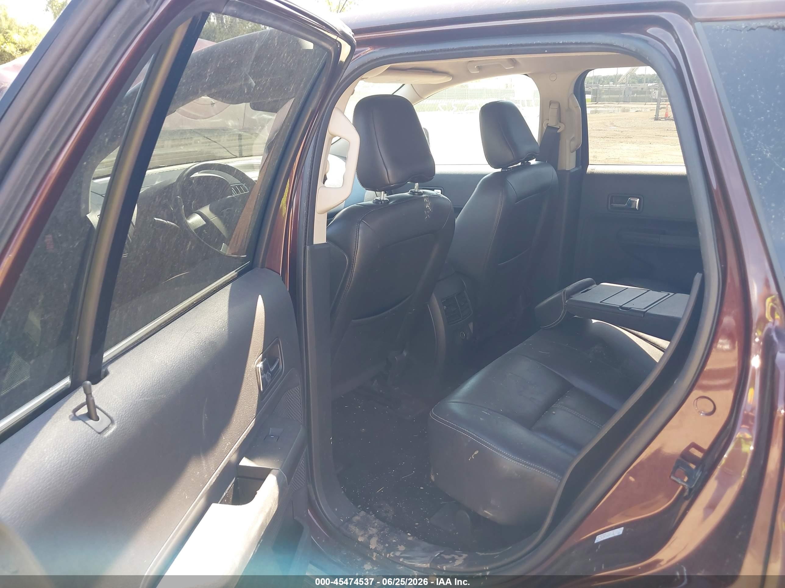 2009 Ford Edge Limited Burgundy vin: 2FMDK39C59BA49678