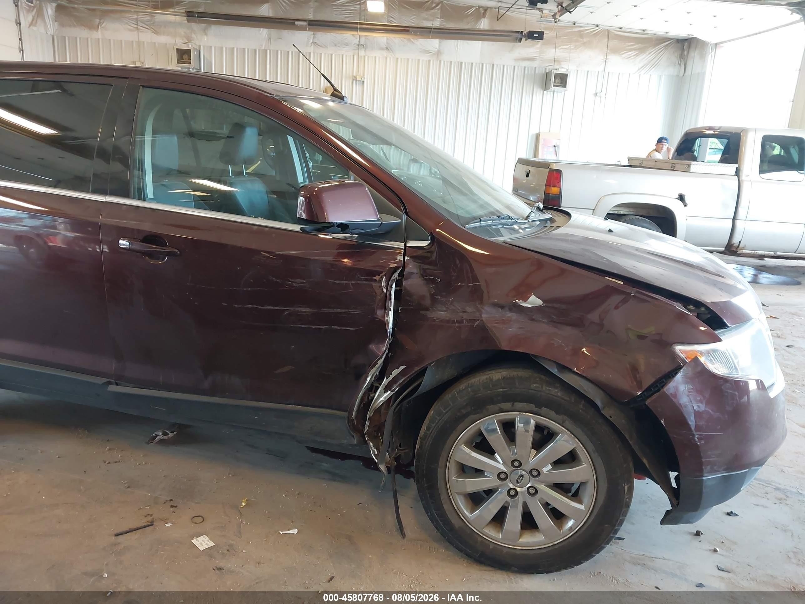 2009 Ford Edge Limited Purple vin: 2FMDK39C59BA83412