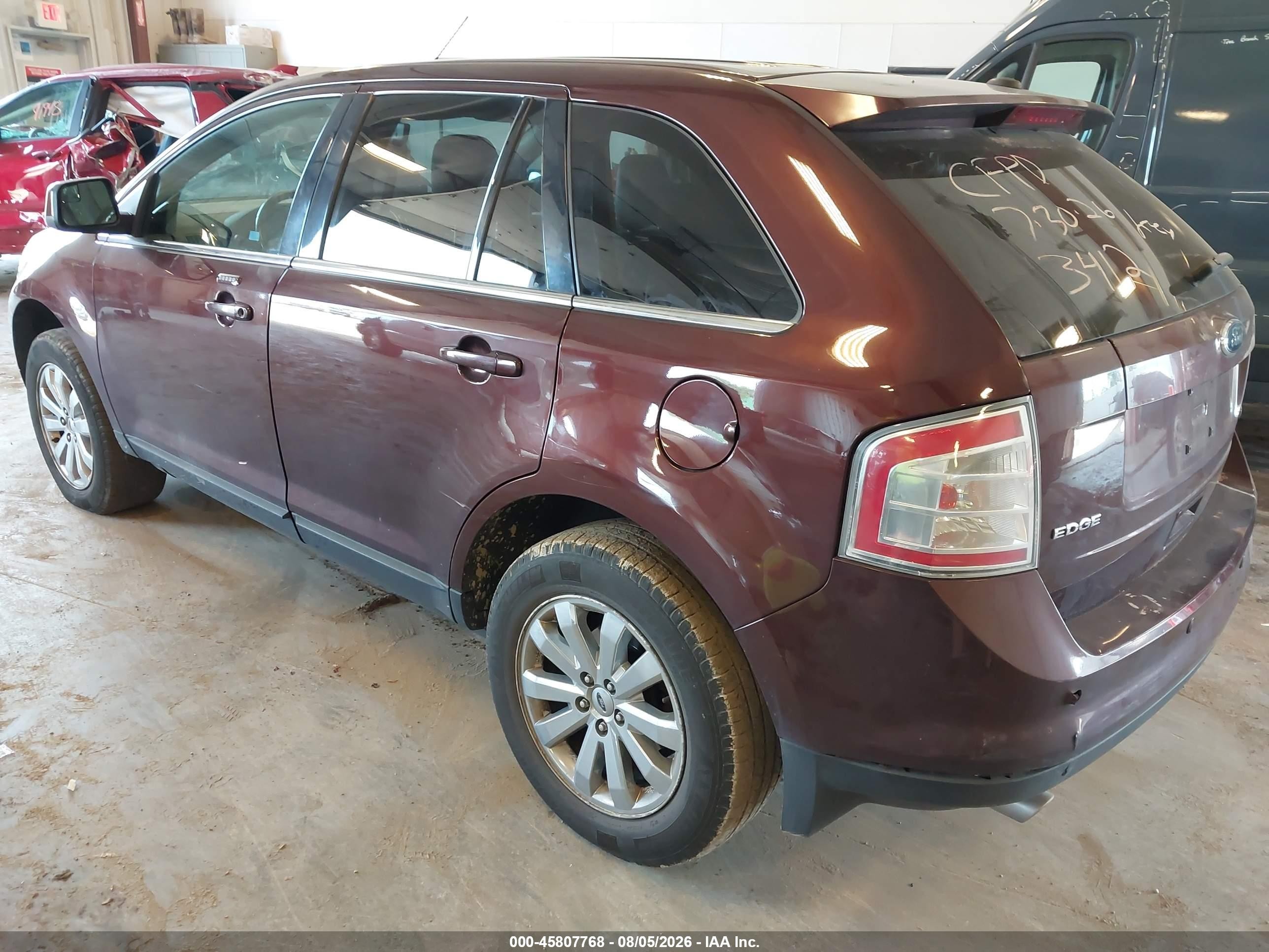 2009 Ford Edge Limited Purple vin: 2FMDK39C59BA83412