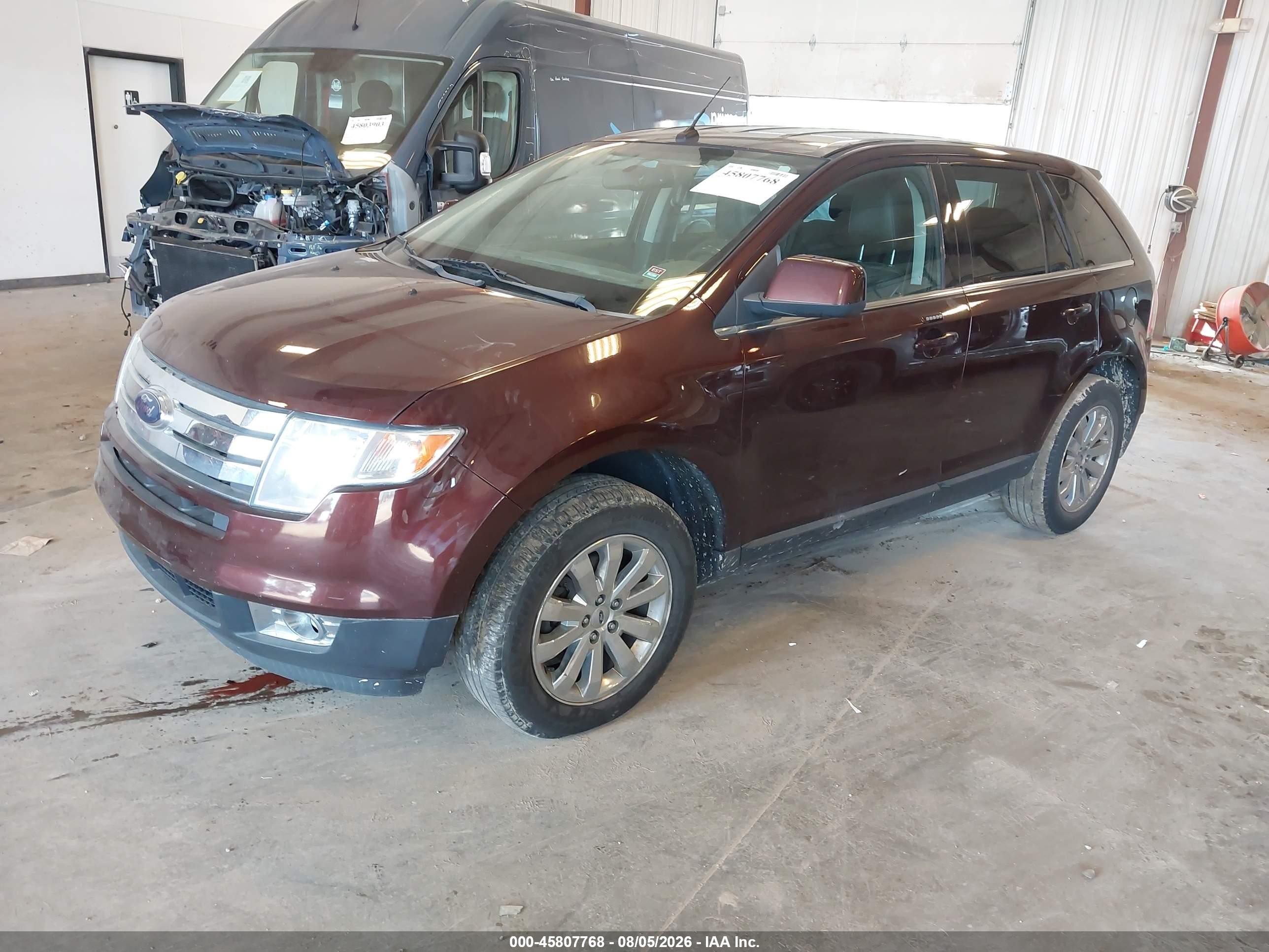 2009 Ford Edge Limited Purple vin: 2FMDK39C59BA83412