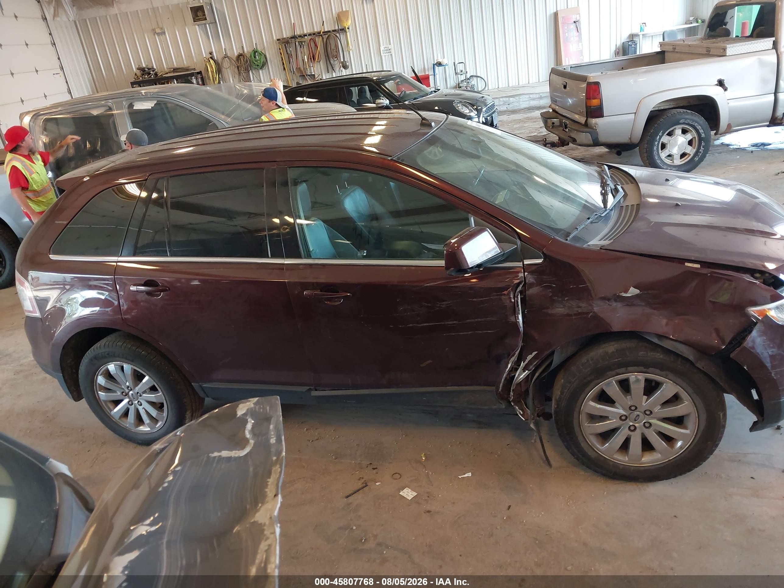 2009 Ford Edge Limited Purple vin: 2FMDK39C59BA83412