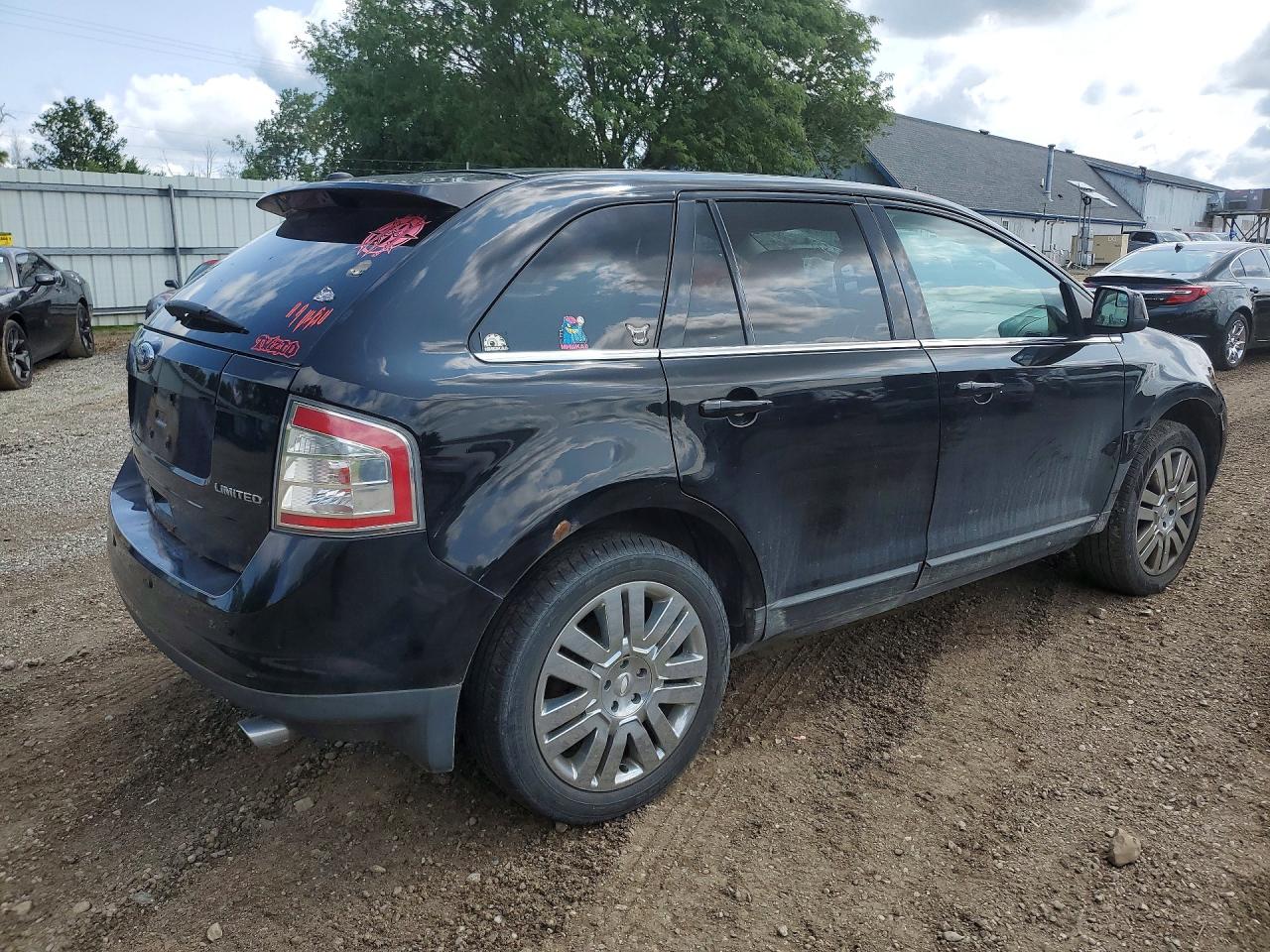 2009 Ford Edge Limited Black vin: 2FMDK39C59BA83510