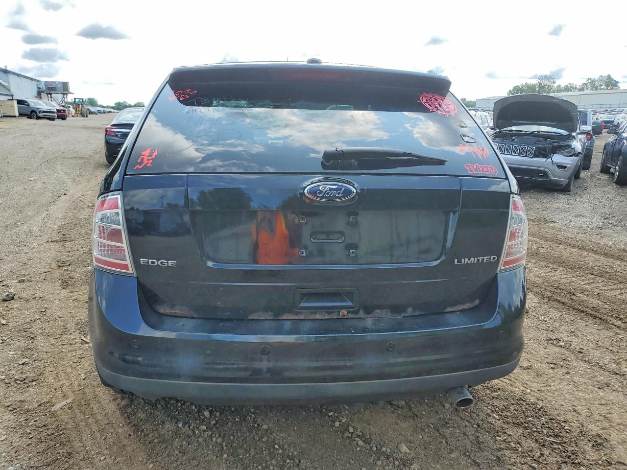 2009 Ford Edge Limited Black vin: 2FMDK39C59BA83510