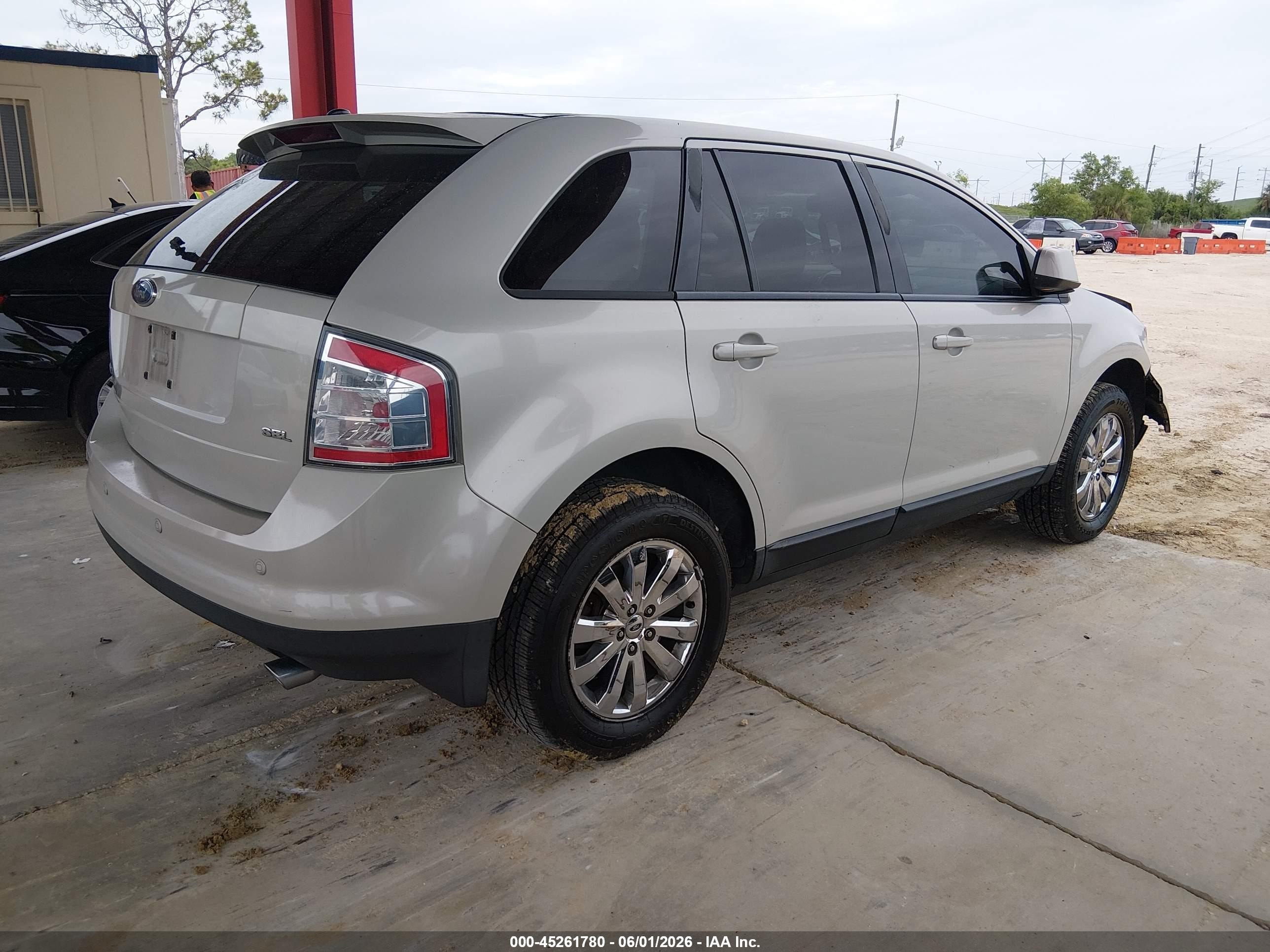 2007 Ford Edge Sel Plus Champagne vin: 2FMDK39C67BA29520