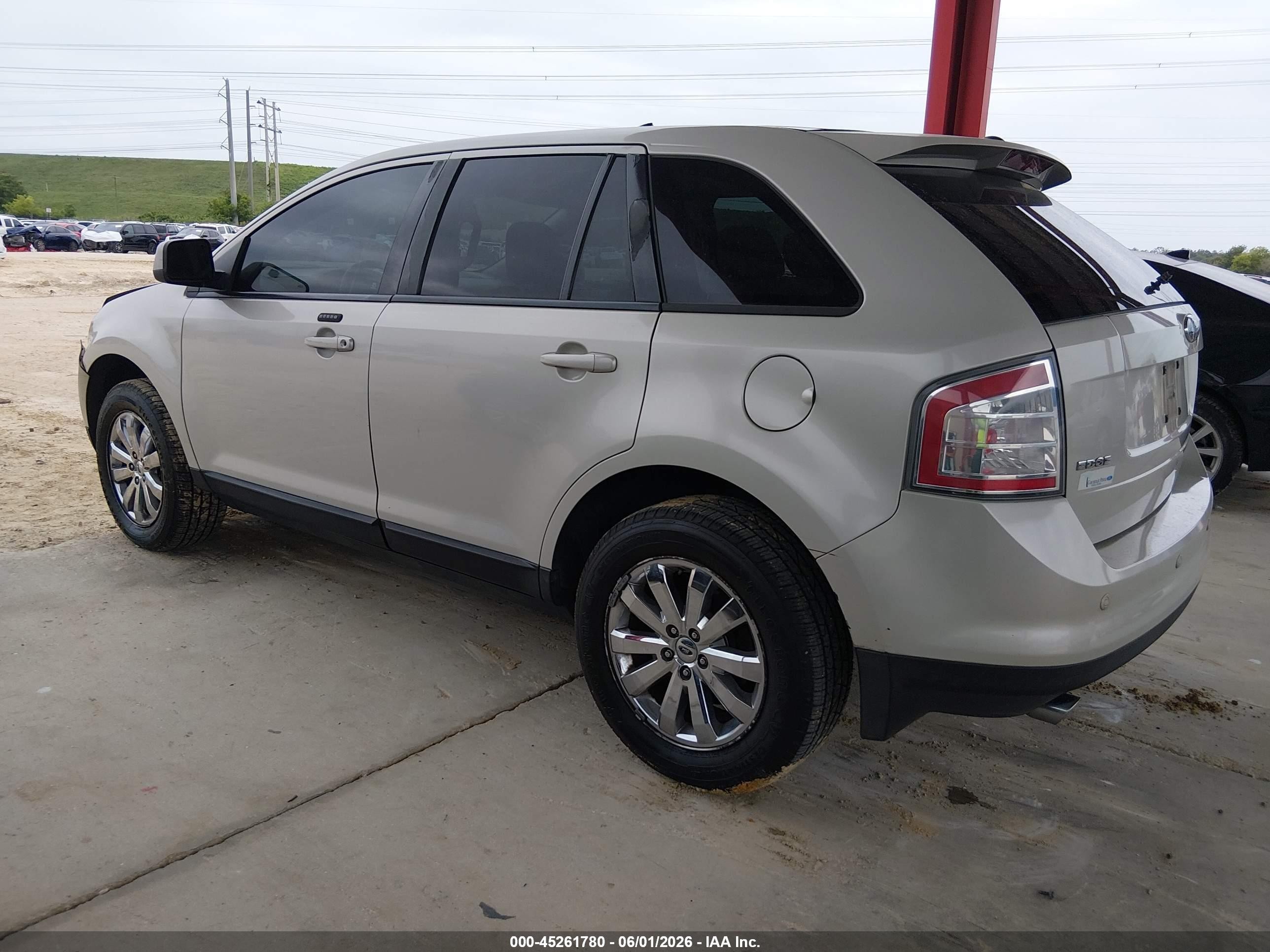 2007 Ford Edge Sel Plus Champagne vin: 2FMDK39C67BA29520