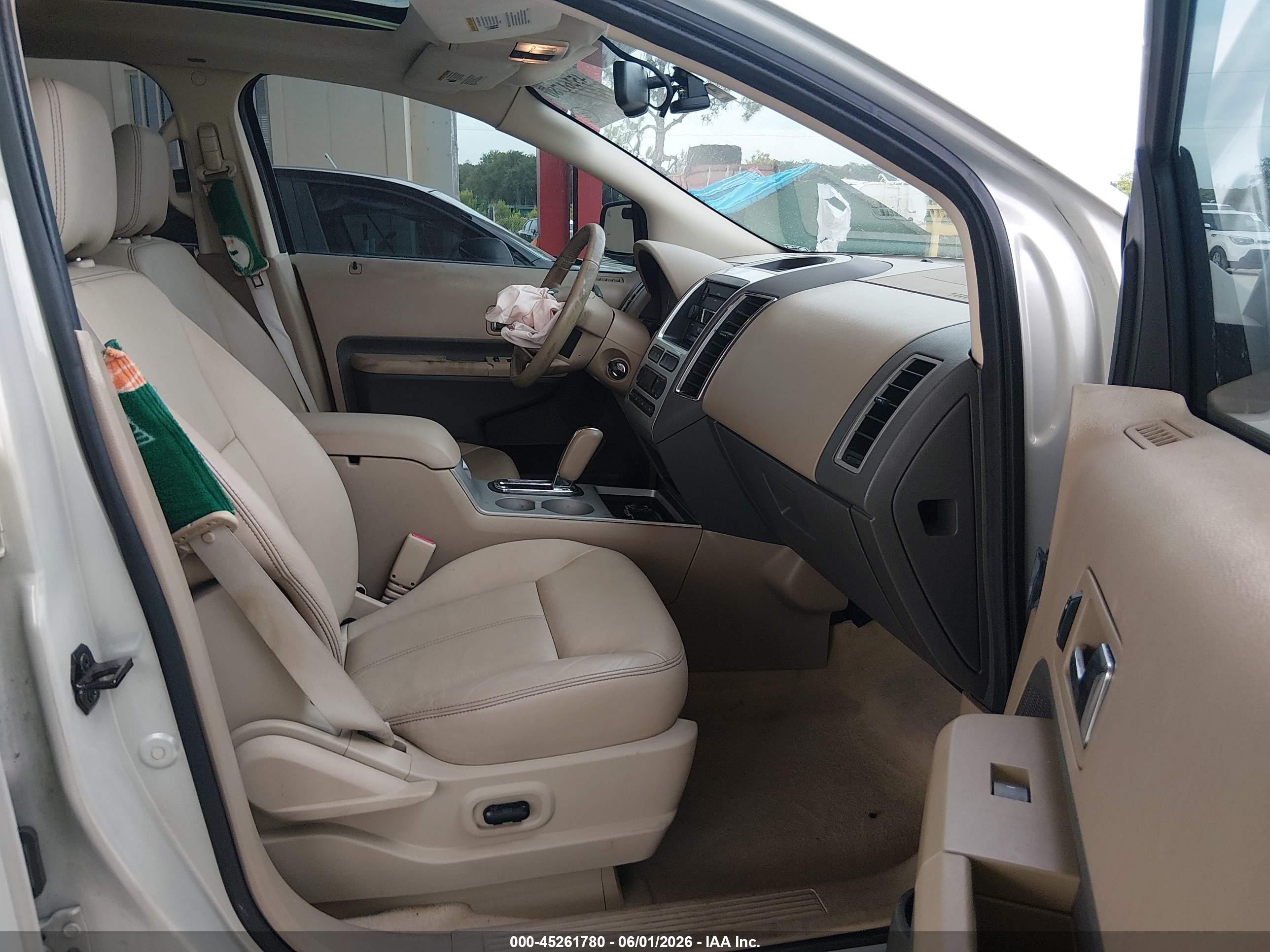 2007 Ford Edge Sel Plus Champagne vin: 2FMDK39C67BA29520