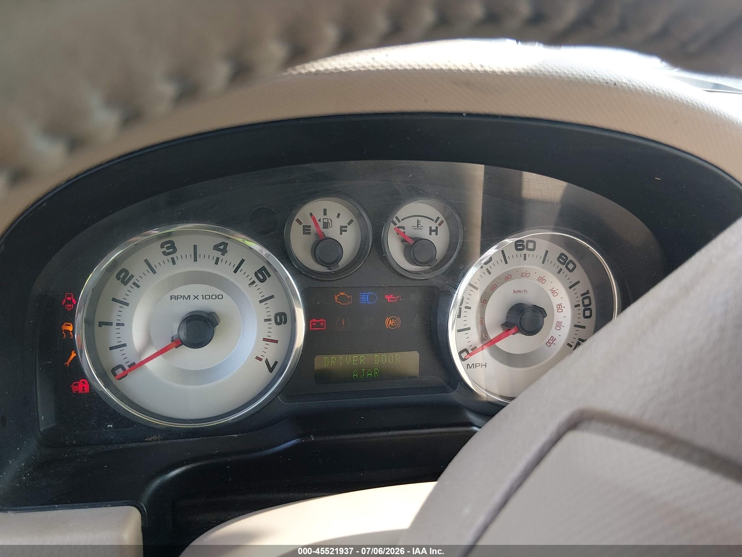 2007 Ford Edge Sel Plus White vin: 2FMDK39C67BB08010