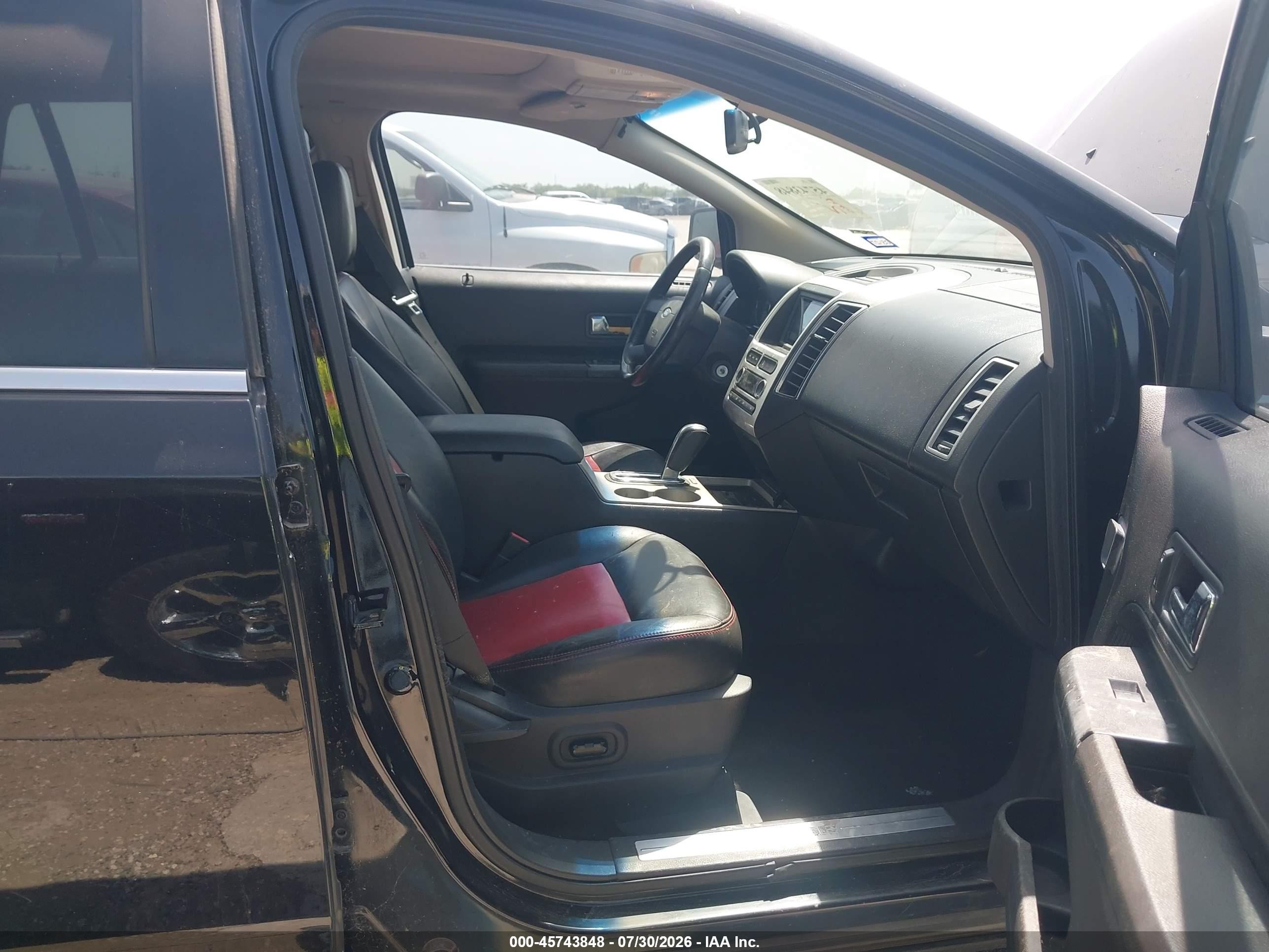 2008 Ford Edge Limited Black vin: 2FMDK39C68BA22147