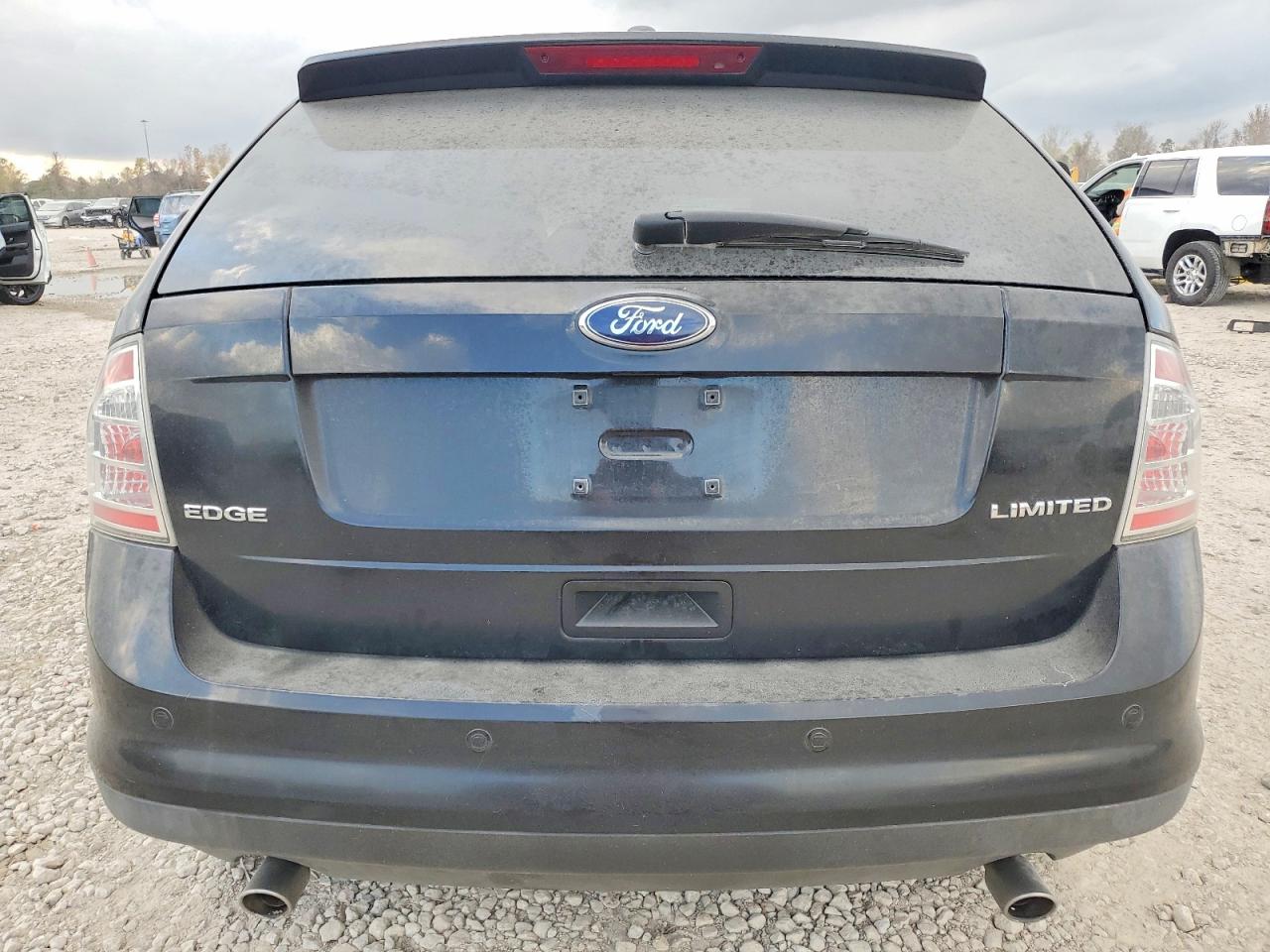 2008 Ford Edge Limited Black vin: 2FMDK39C68BA50417
