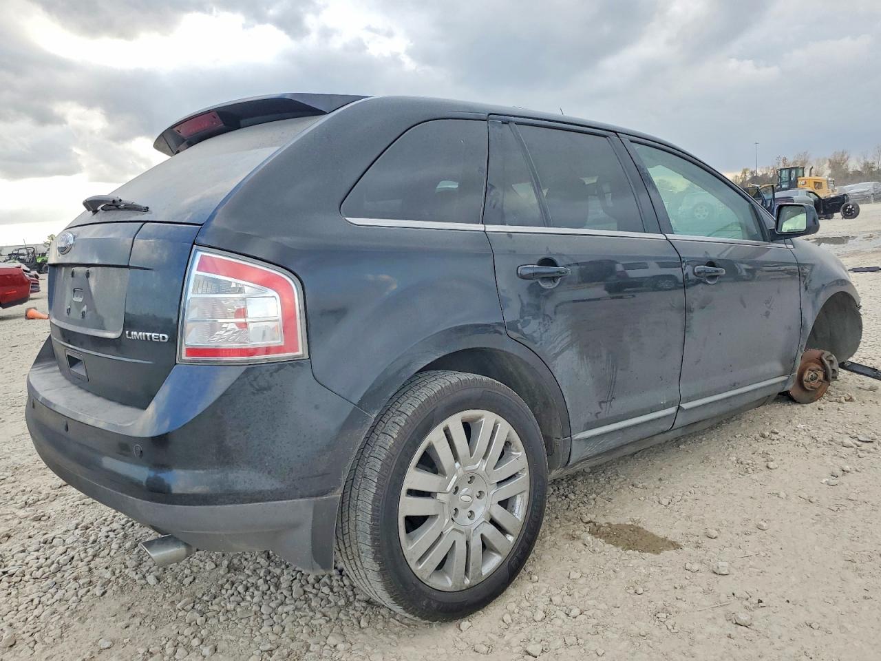 2008 Ford Edge Limited Black vin: 2FMDK39C68BA50417