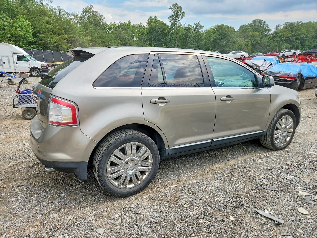2008 Ford Edge Limited Gray vin: 2FMDK39C68BA85720