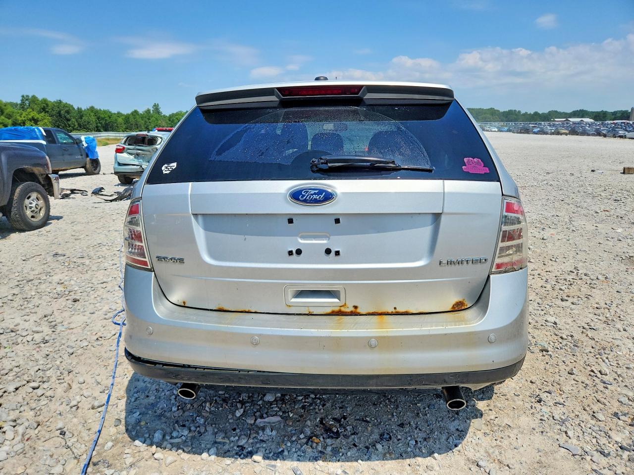 2009 Ford Edge Limited Silver vin: 2FMDK39C69BA43131