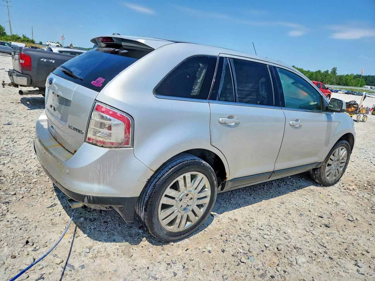 2009 Ford Edge Limited Silver vin: 2FMDK39C69BA43131