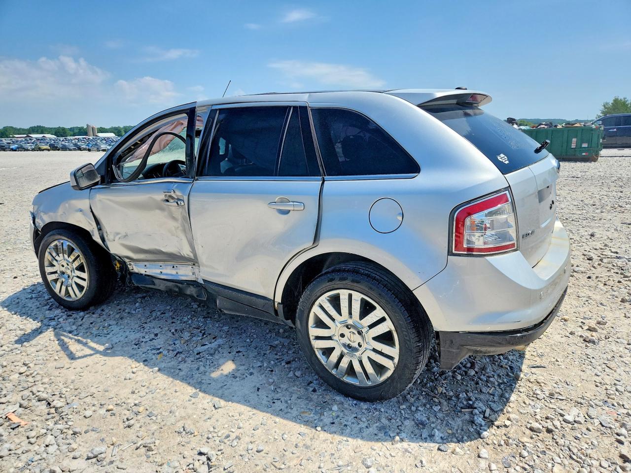 2009 Ford Edge Limited Silver vin: 2FMDK39C69BA43131