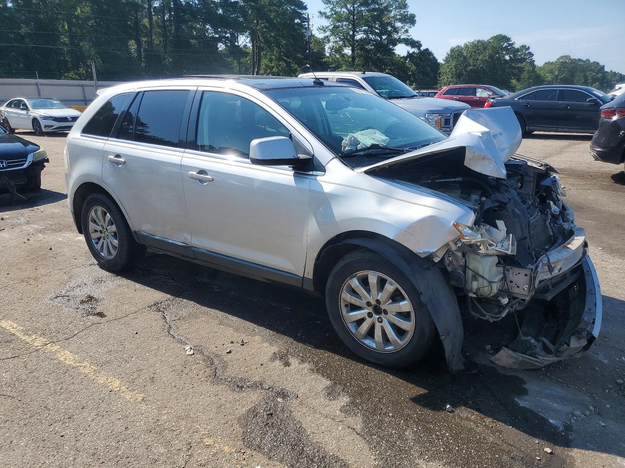 2009 Ford Edge Limited Silver vin: 2FMDK39C69BA54386