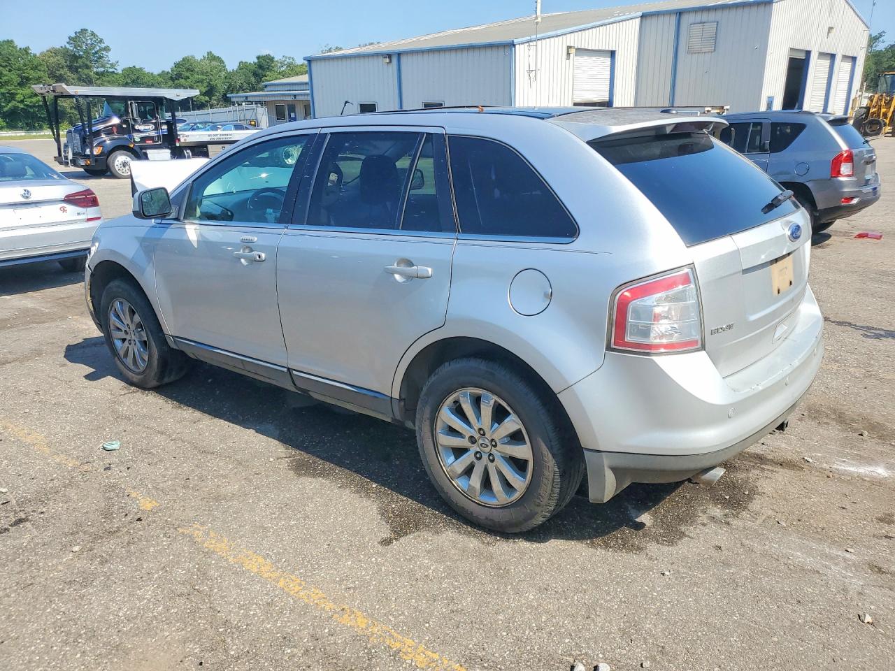 2009 Ford Edge Limited Silver vin: 2FMDK39C69BA54386