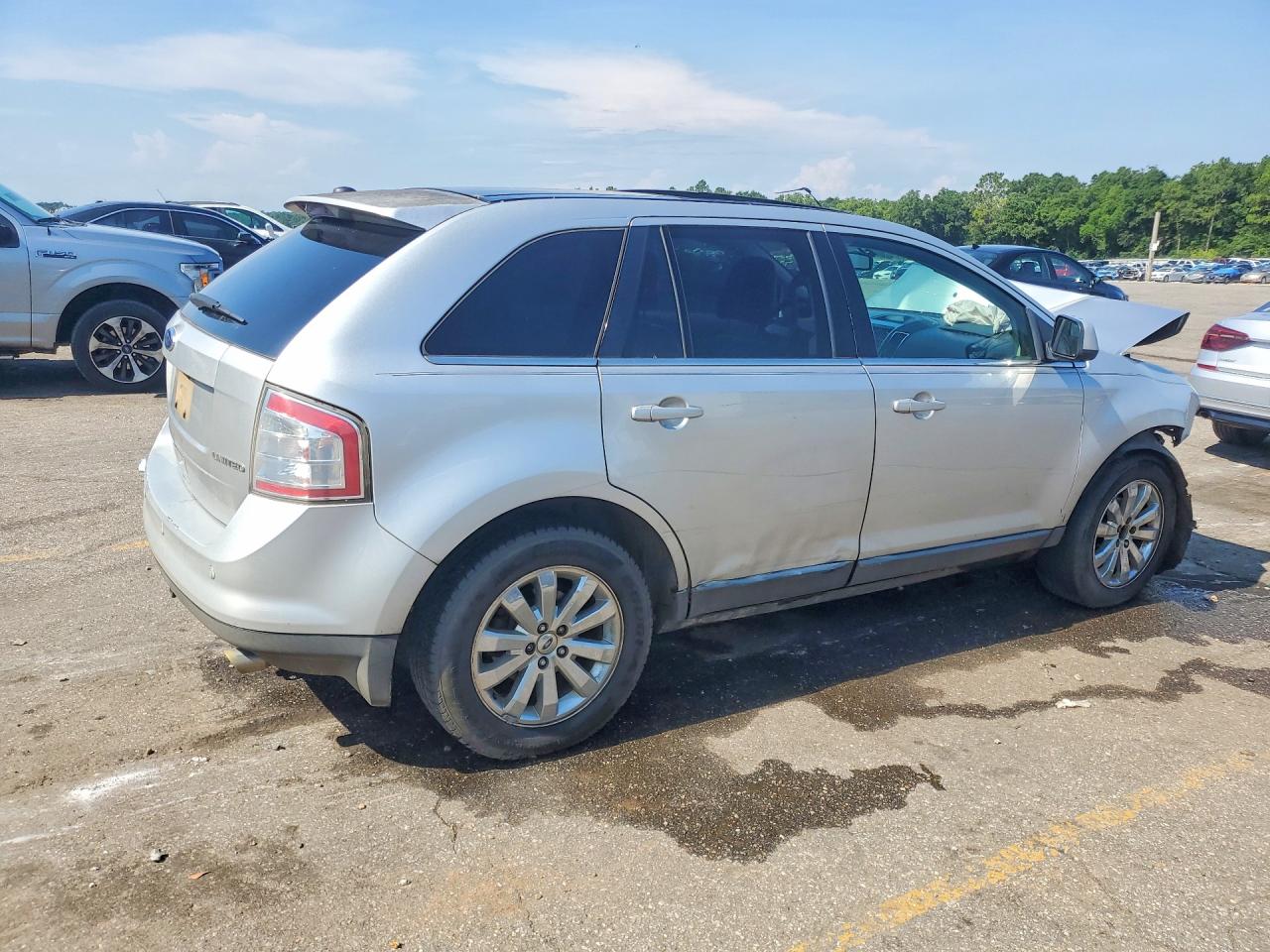 2009 Ford Edge Limited Silver vin: 2FMDK39C69BA54386