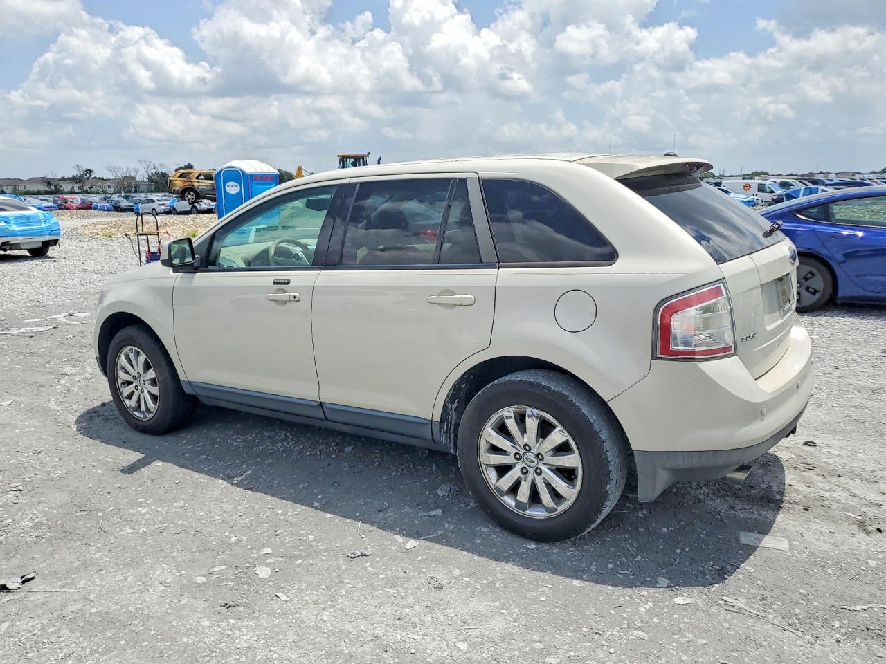 2007 Ford Edge Sel Plus Кремовый vin: 2FMDK39C77BA56001