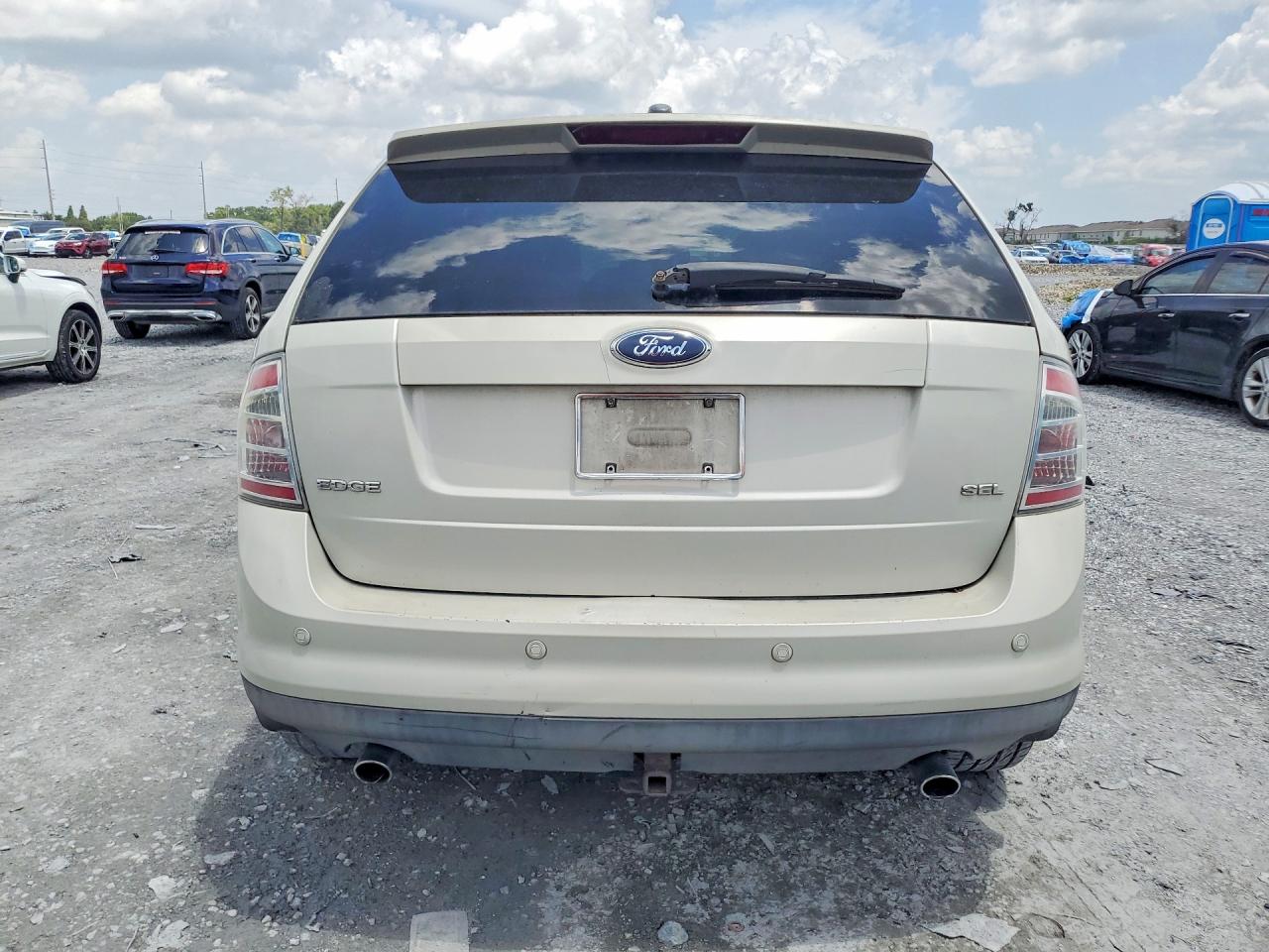2007 Ford Edge Sel Plus Кремовый vin: 2FMDK39C77BA56001