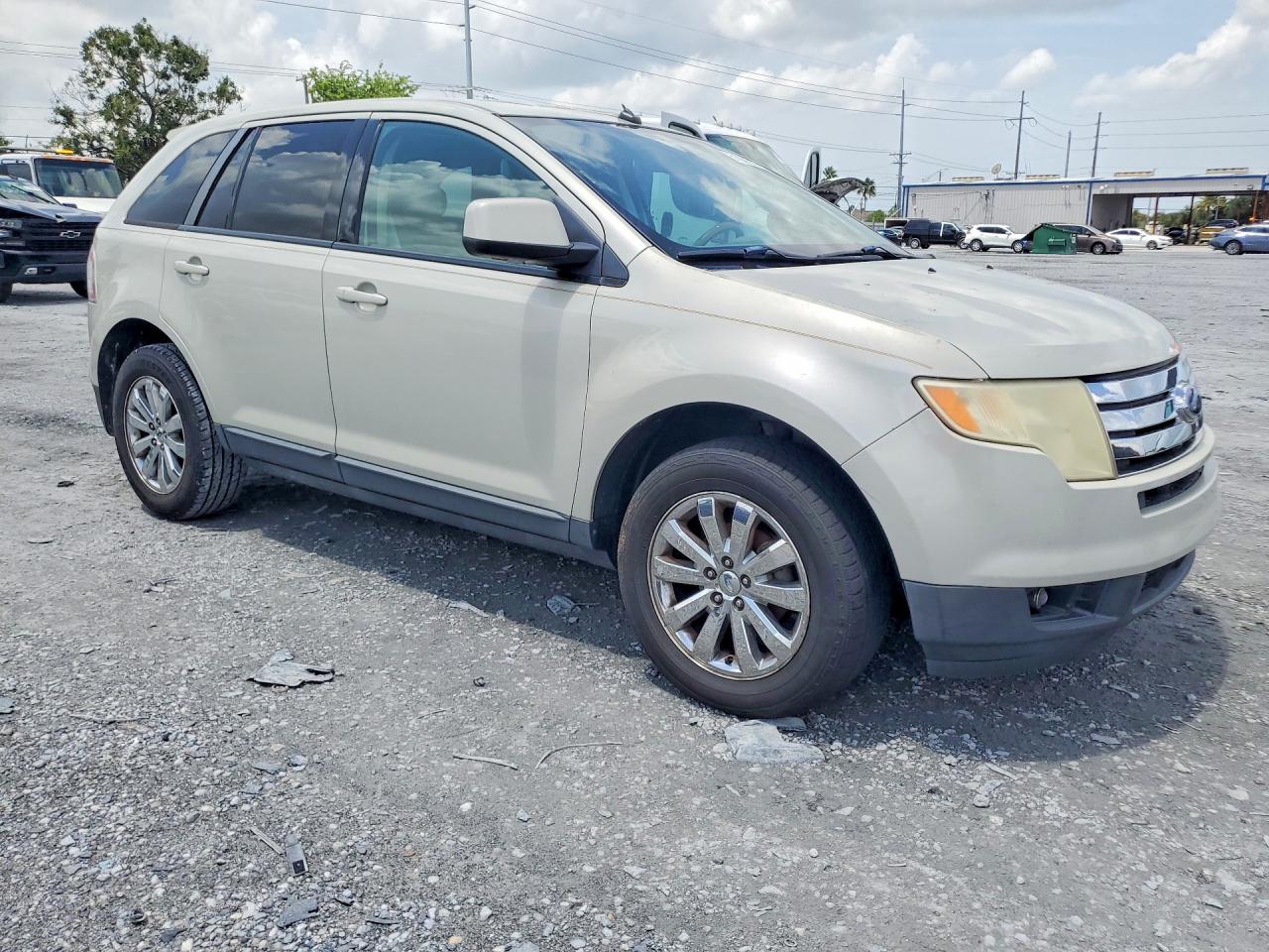 2007 Ford Edge Sel Plus Кремовый vin: 2FMDK39C77BA56001
