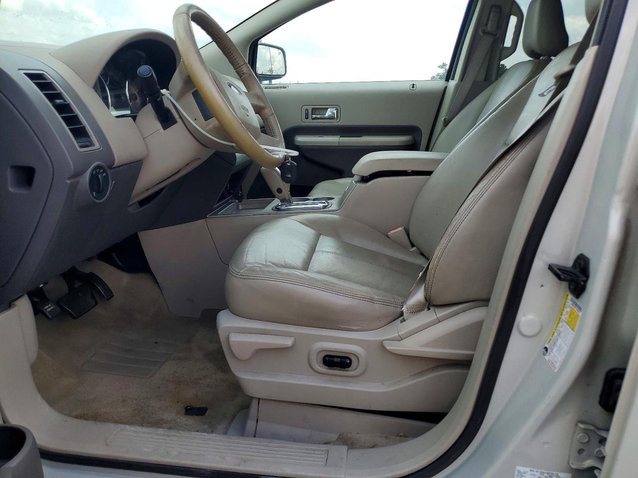 2007 Ford Edge Sel Plus Кремовый vin: 2FMDK39C77BA56001