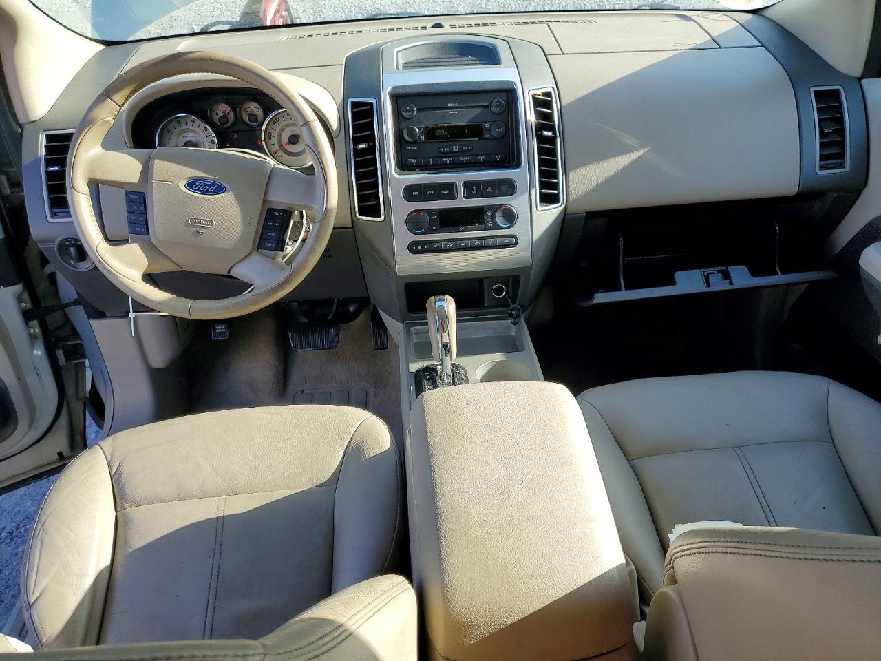 2007 Ford Edge Sel Plus Кремовый vin: 2FMDK39C77BA56001