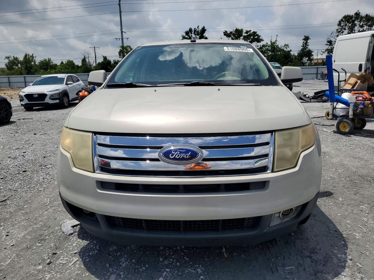 2007 Ford Edge Sel Plus Кремовый vin: 2FMDK39C77BA56001