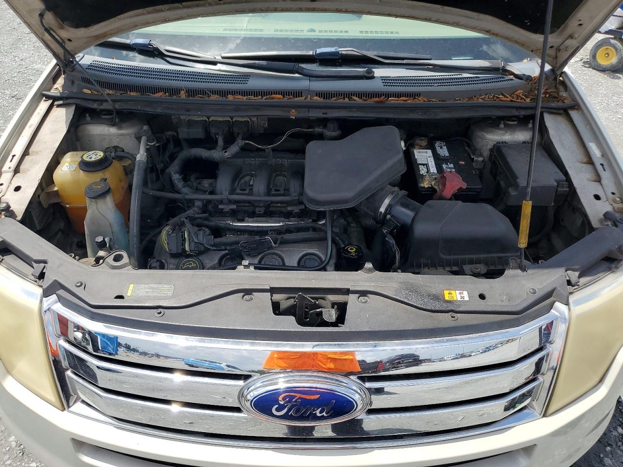 2007 Ford Edge Sel Plus Кремовый vin: 2FMDK39C77BA56001