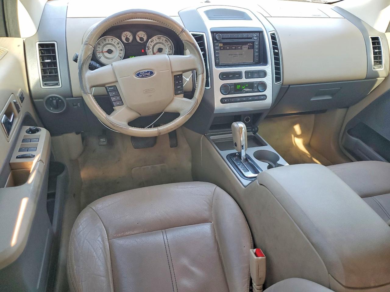 2007 Ford Edge Sel Plus White vin: 2FMDK39C77BA64096