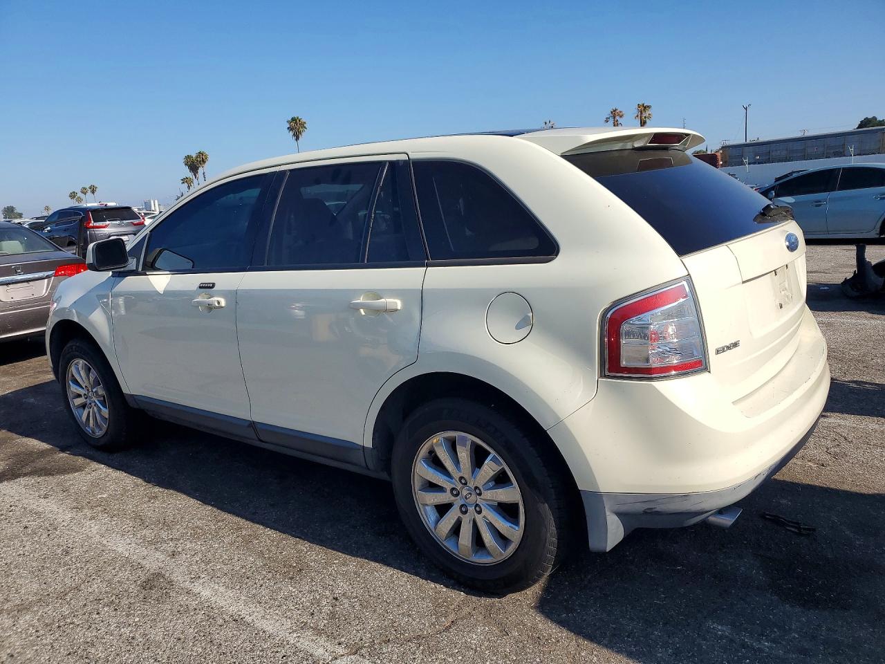 2007 Ford Edge Sel Plus White vin: 2FMDK39C77BA64096