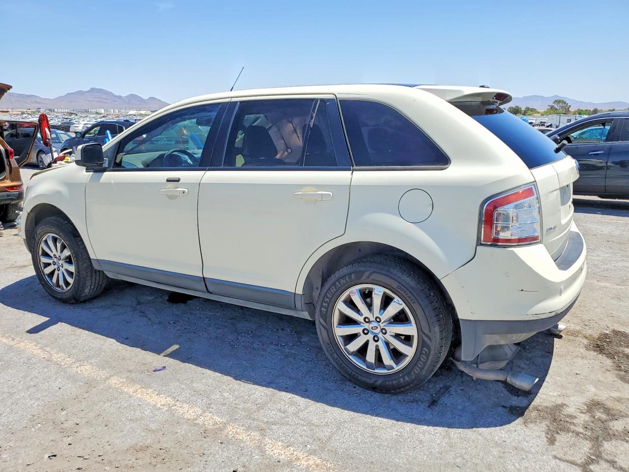 2007 Ford Edge Sel Plus White vin: 2FMDK39C77BB25270