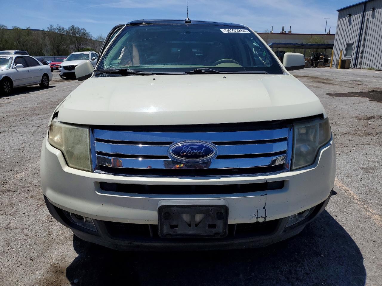 2007 Ford Edge Sel Plus White vin: 2FMDK39C77BB25270