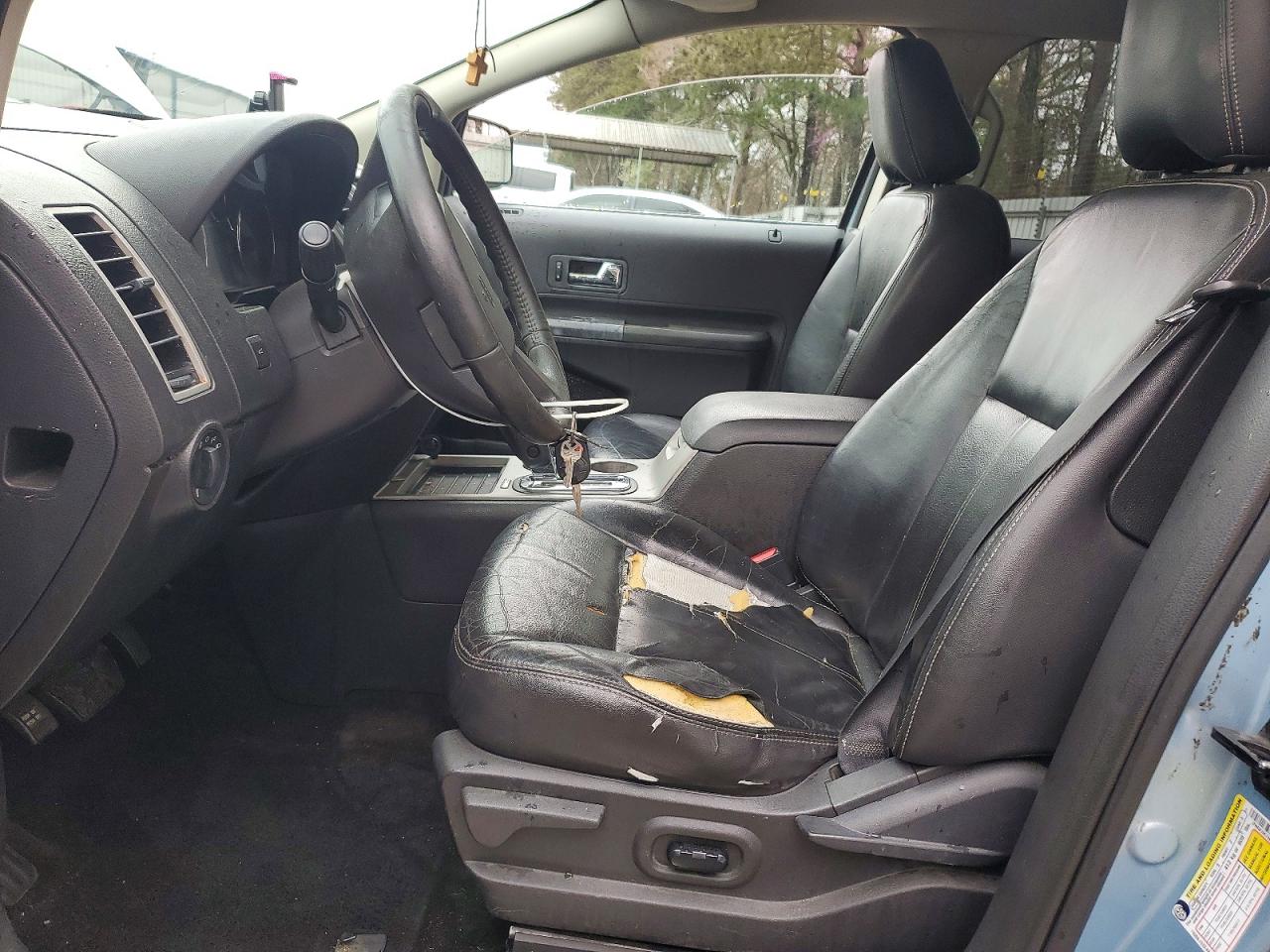 2008 Ford Edge Limited Blue vin: 2FMDK39C78BA68943