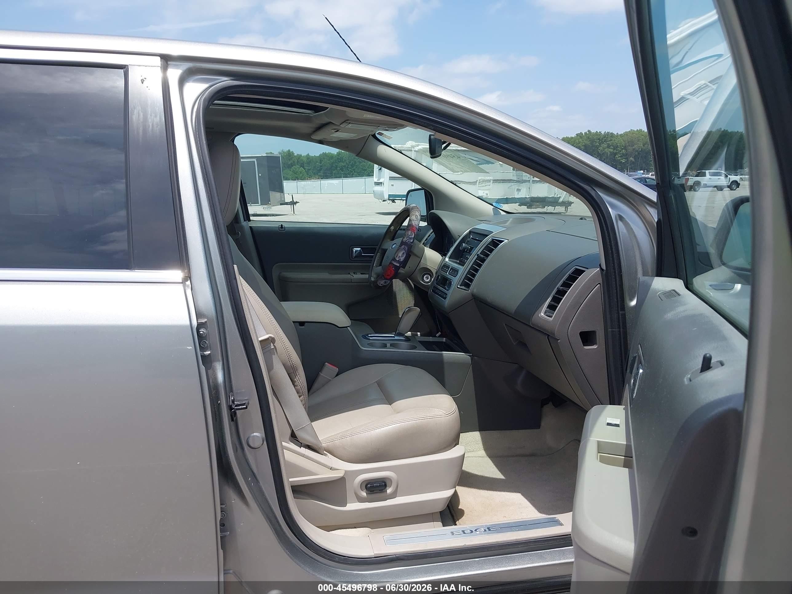 2008 Ford Edge Limited Серый vin: 2FMDK39C78BA93597